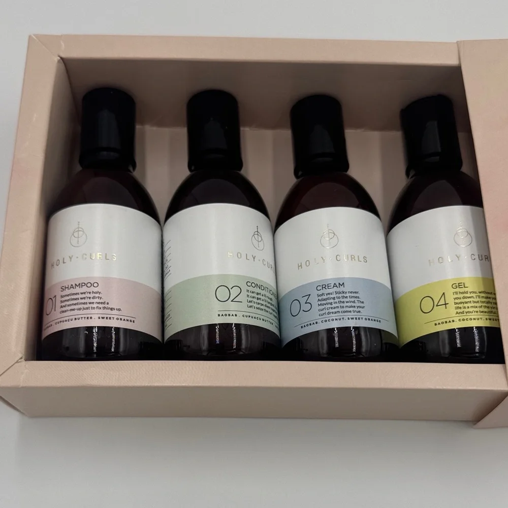 Discovery Kit - Holy Curls Set of 4 NIB